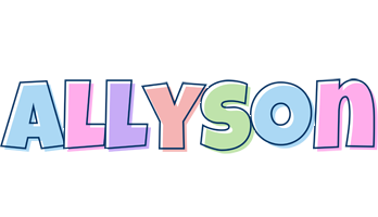 Allyson pastel logo