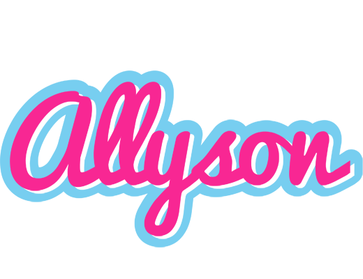 Allyson popstar logo