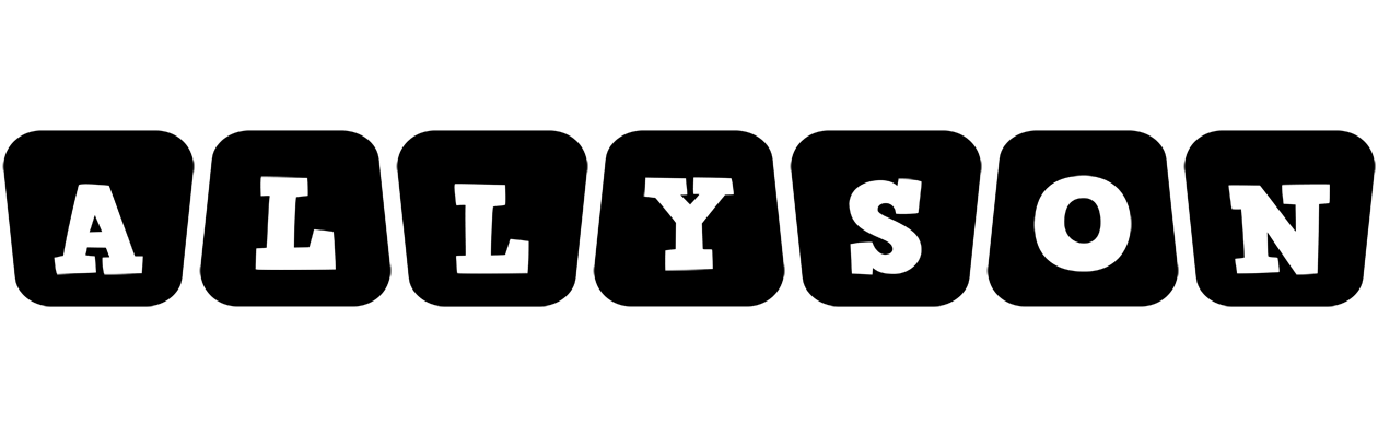 Allyson racing logo