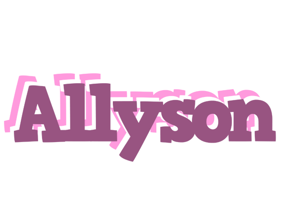Allyson relaxing logo