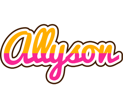 Allyson smoothie logo