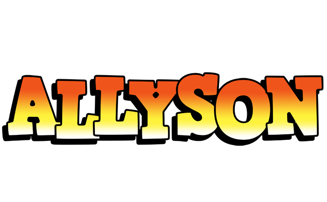 Allyson sunset logo