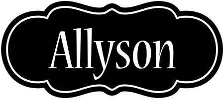 Allyson welcome logo