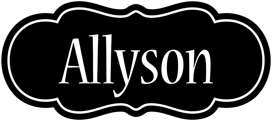 Allyson welcome logo