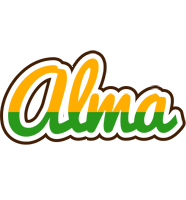 Alma banana logo