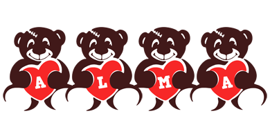 Alma bear logo