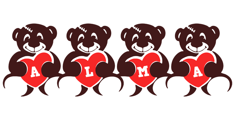 Alma bear logo