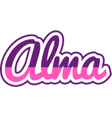 Alma cheerful logo