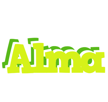 Alma citrus logo