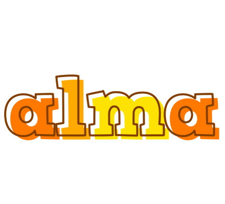 Alma desert logo