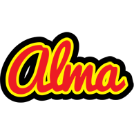 Alma fireman logo