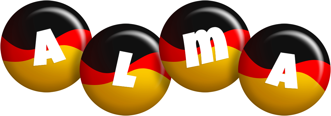 Alma german logo