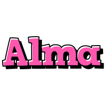 Alma girlish logo