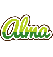 Alma golfing logo