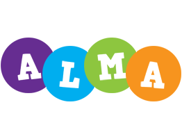 Alma happy logo