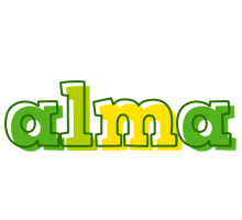 Alma juice logo