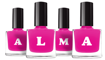 Alma nails logo