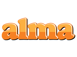 Alma orange logo