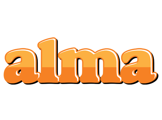 Alma orange logo