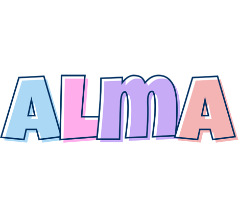 Alma pastel logo