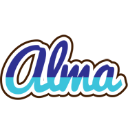 Alma raining logo