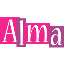 Alma whine logo