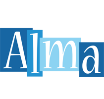 Alma winter logo