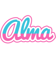 Alma woman logo