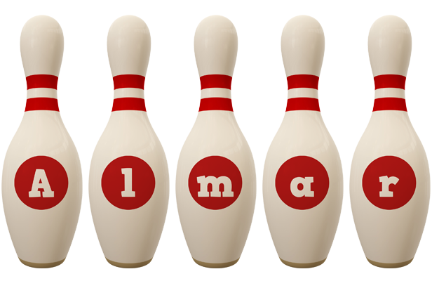 Almar bowling-pin logo
