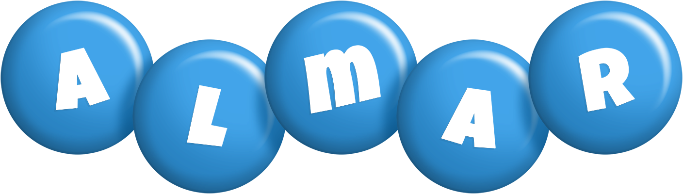 Almar candy-blue logo