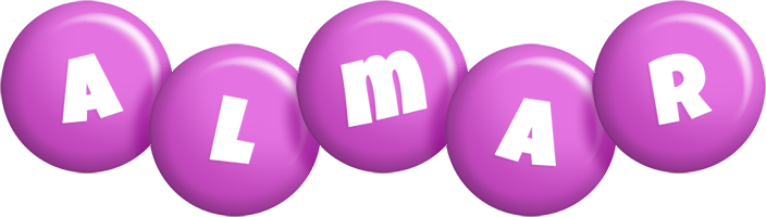 Almar candy-purple logo