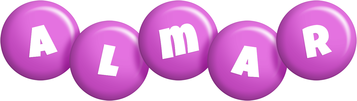 Almar candy-purple logo