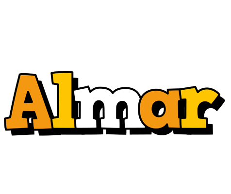 Almar cartoon logo