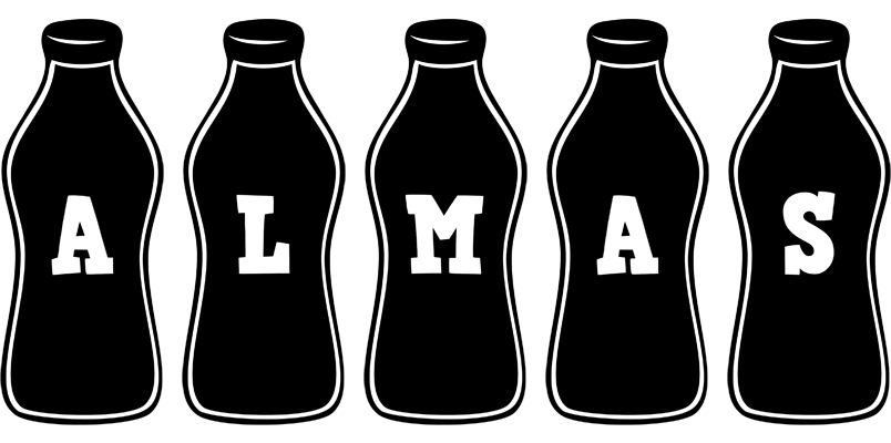 Almas bottle logo