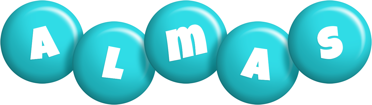 Almas candy-azur logo