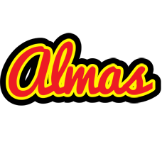 Almas fireman logo