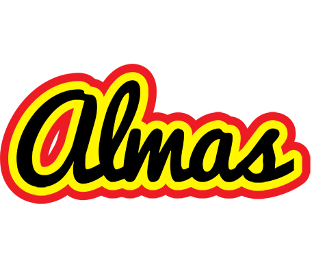 Almas flaming logo