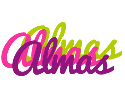 Almas flowers logo