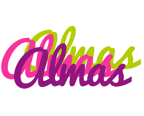 Almas flowers logo