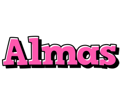 Almas girlish logo