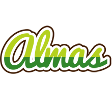 Almas golfing logo