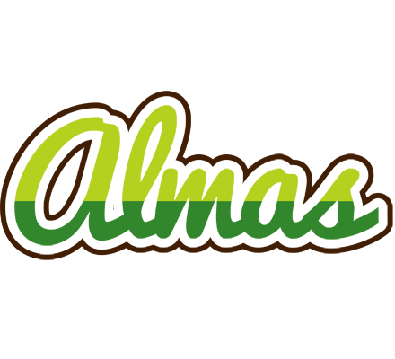 Almas golfing logo