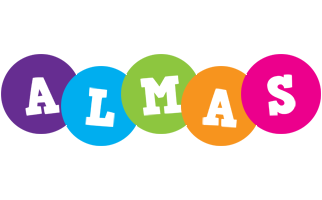 Almas happy logo