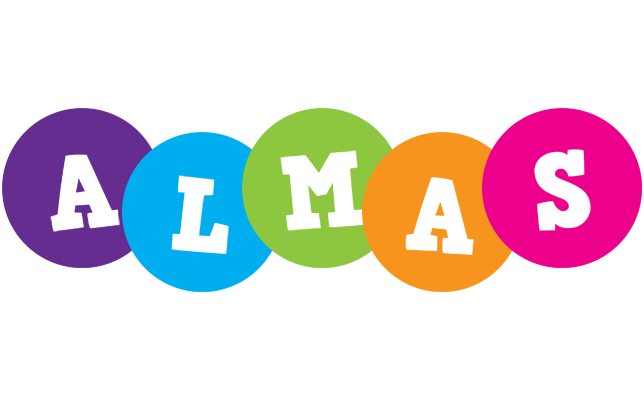 Almas happy logo
