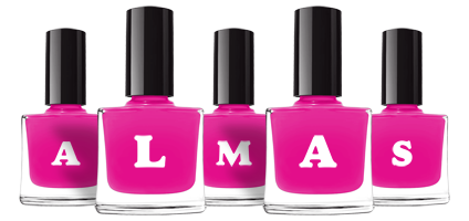 Almas nails logo