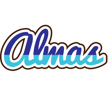 Almas raining logo