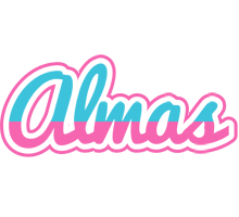 Almas woman logo