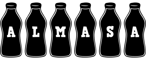 Almasa bottle logo