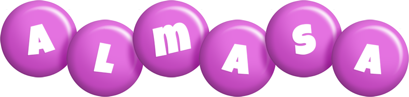 Almasa candy-purple logo