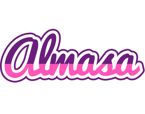 Almasa cheerful logo
